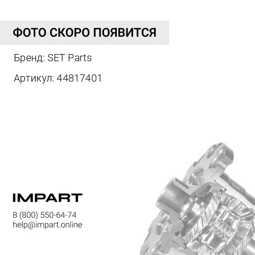 44817401 Корпус дифференциала переднего моста SET PARTS 448/17401 SET Parts