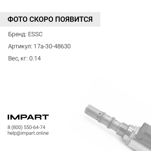 17a-30-48630 Клапан натяжителя ESSC 17a-30-48630 ESSC