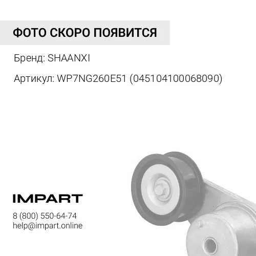WP7NG260E51 Двигатель газовый WP7NG260E51 DHP07K0745*01 с комплектом деталей SHAANXI