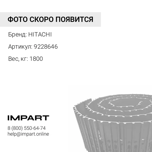 9228646 ГУСЕНИЦА В СБОРЕ 49 ЗВ 900 ММ (3G) HITACHI