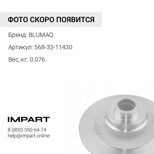 568-33-11430 Прокладка тип "О" BLUMAQ