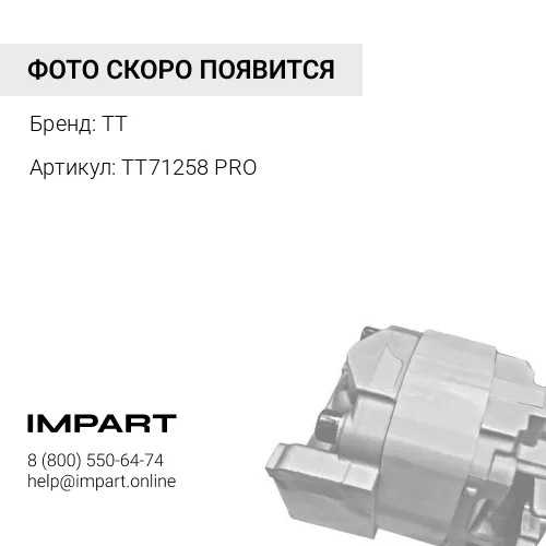 TT71258 PRO Ротор генератора 136387 TT