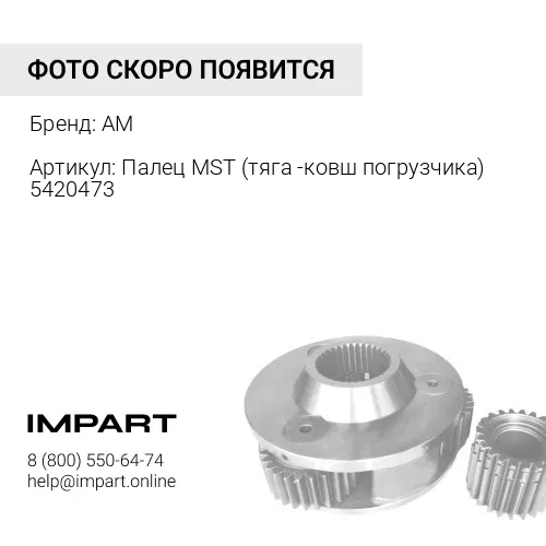 Палец (тяга -ковш погрузчика) 5420473 5420473 AM
