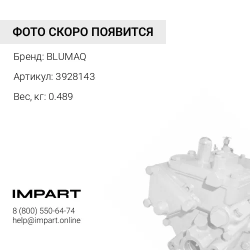 3928143 ПИТАТЕЛЬНЫЙ НАСОСА