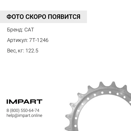 7T-1246 НАБОР СЕГМЕНТОВ (5ШТ х 7T1246) Z = 25 CAT