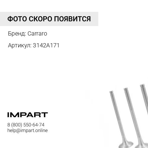 3142A171 Клапан выпускной PERKINS Carraro