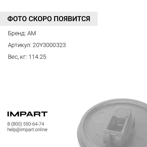 20Y3000323 Колесо направляющее