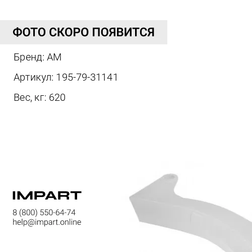 195-79-31141 СТОЙКА РЫХЛИТЕЛЯ (кит.) AM