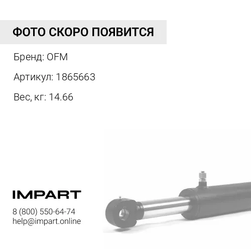 1865663 Палец низ г/ц-рама