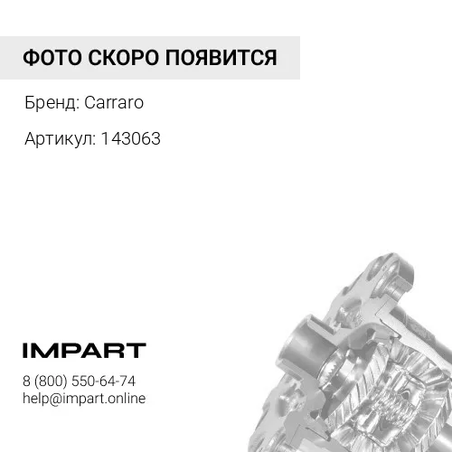 143063 Корпус дифференциала Carraro