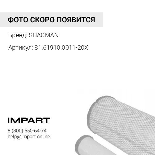 81.61910.0011-20X Фильтр салона Shacman Х3000 SHACMAN
