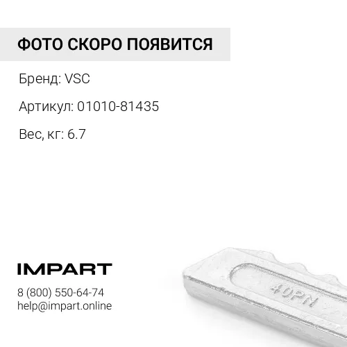 01010-81435 U14020 Болт VSC