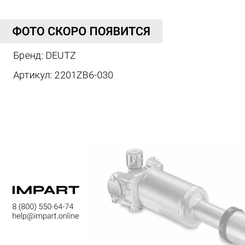 2201ZB6-030 Плунжерная пара Deutz TD226B-6