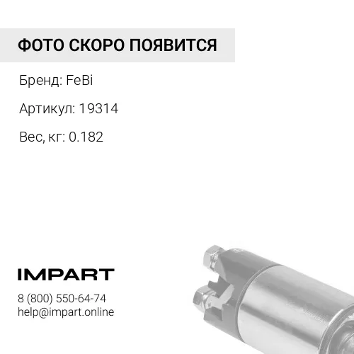 19314 Насос омывателя FeBi