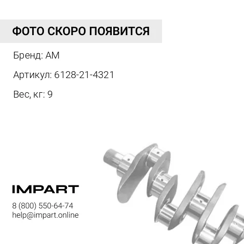 6128-21-4321 Шестерня 6128-21-4321 AM
