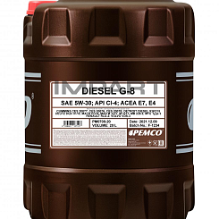 Масло моторное DIESEL G-8 PEMCO 5W-30 UHPD (20 л.) PEMCO