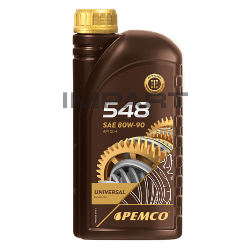 Масло трансмиссионное PEMCO 548 80W-90 GL-4 (1литр)