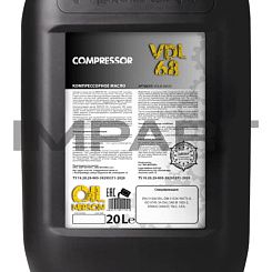 Масло компрессорное NERSON OIL VDL 68 20л Nerson