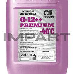 Антифриз NERSON OIL HD Premium G-12++ -40 гр. 20л ФИОЛЕТОВЫЙ Nerson